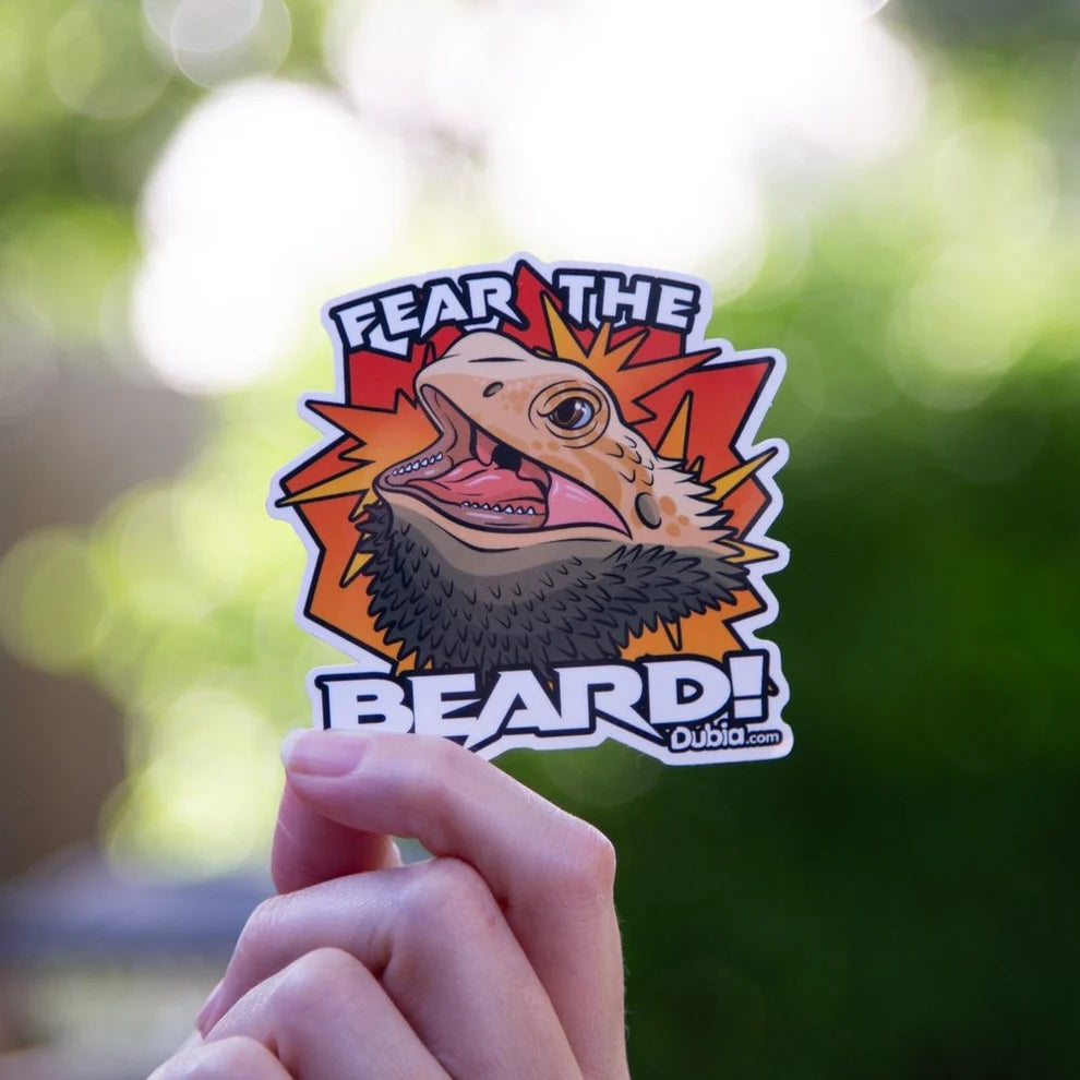 Fear the Beard! Sticker - Die-Cut - #31301