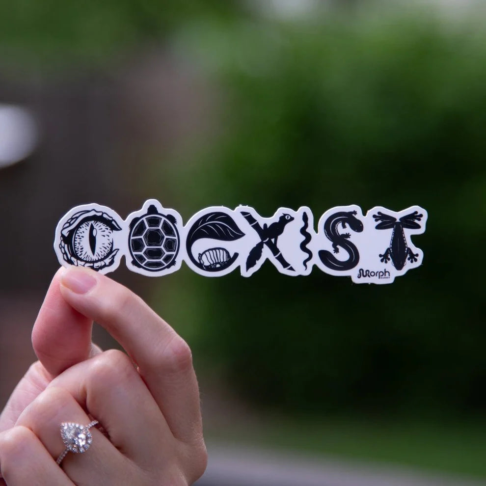 MorphMarket Coexist Sticker - #30682