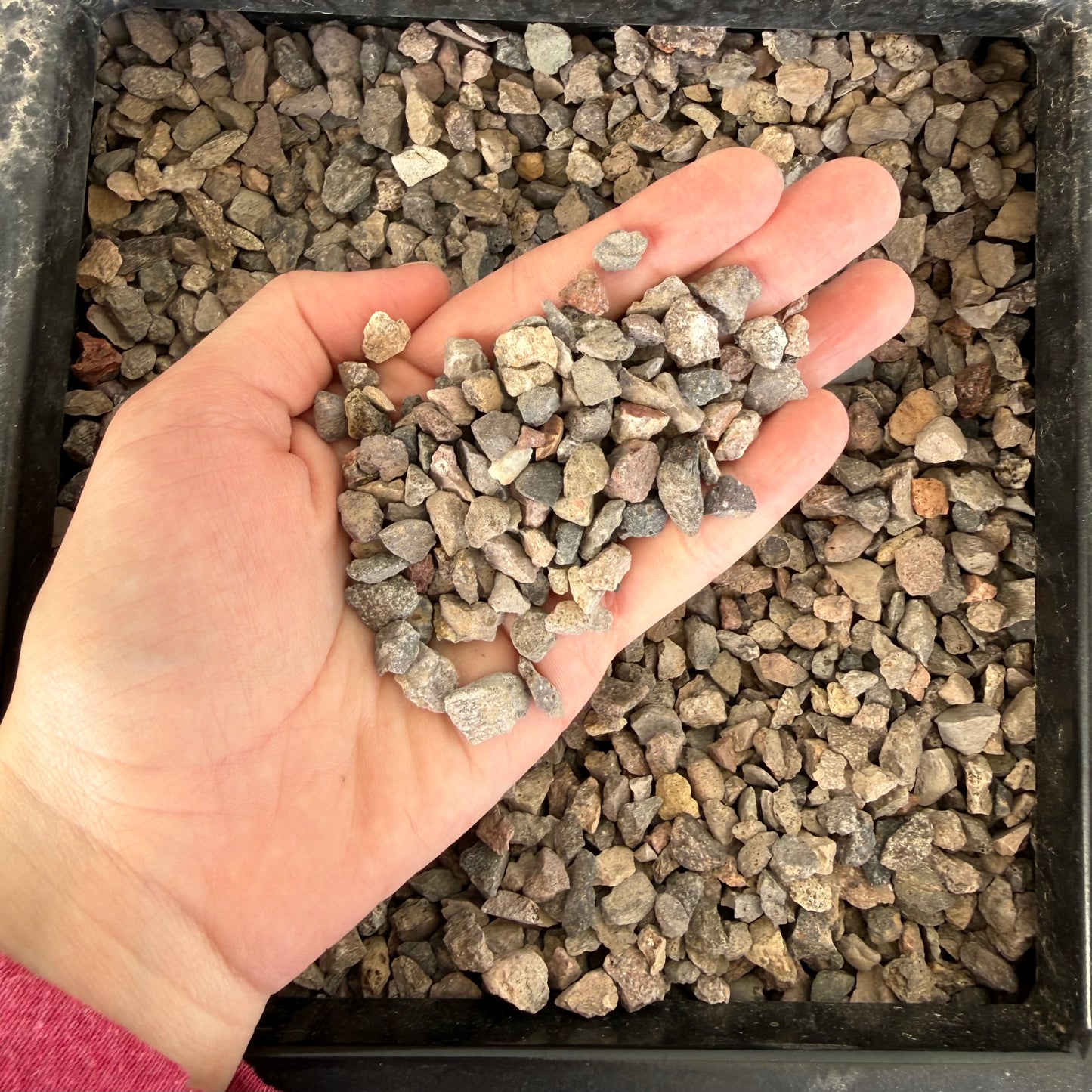 3/8" Grey Chip Rock - By the Cubic Yard - 4 / 16 - #28462