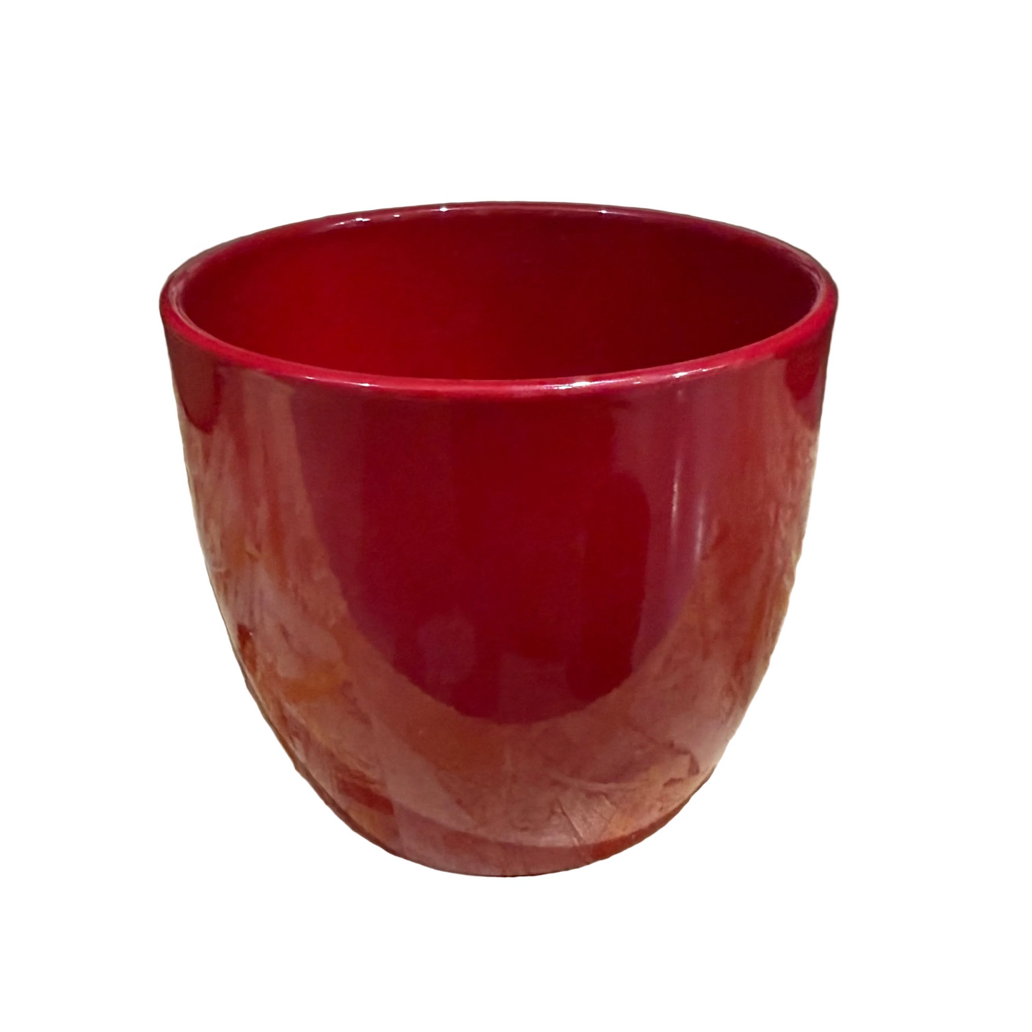 Basel Fashion Pot - Red - 5.1" - #29342