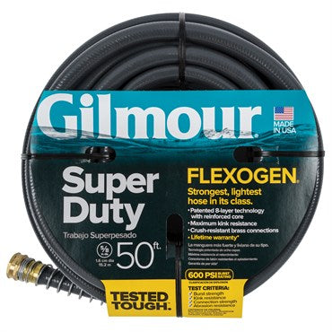 Gilmour Flexogen Super Duty Hose - 5/8'' x 50' - 8 Ply - #4864