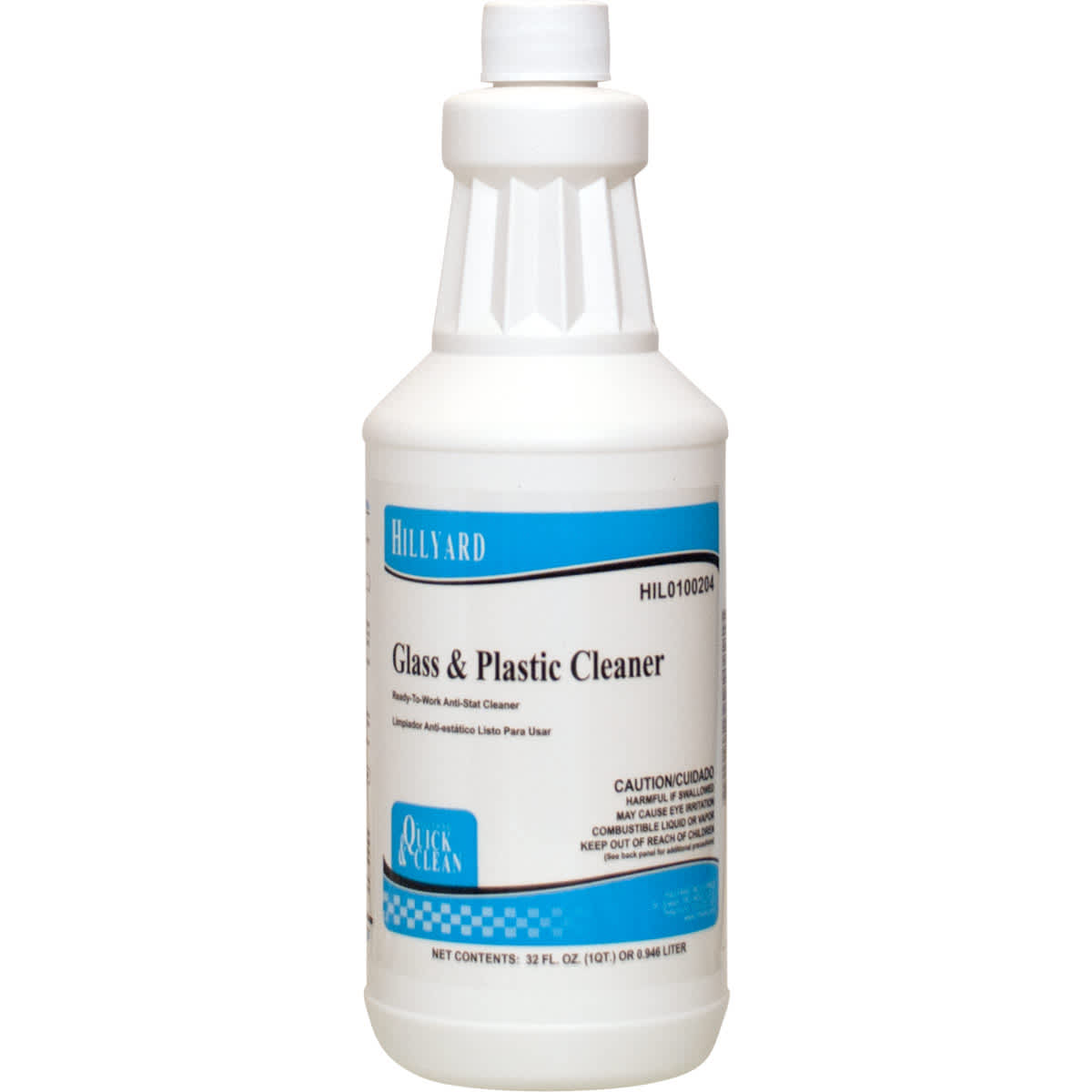 Glass and Plastic Cleaner Q&C - 1 Quart - #1424