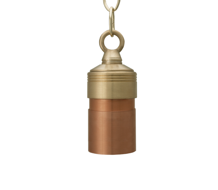 Copper Lancaster Hanging Light - 25' Wire Lead - 4 Watt - 20W - #24639