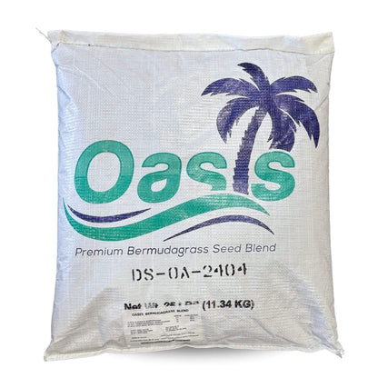Oasis Bermuda Grass Seed - 1-3 lb covers 1,000 Sq Ft