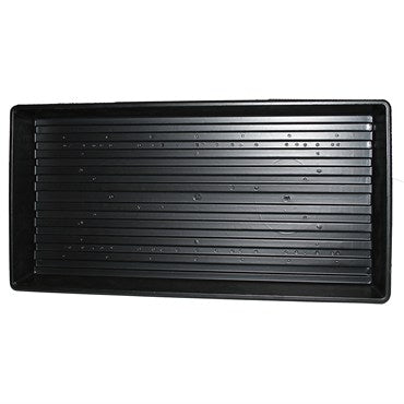 Tray Plant Plastic - Black - Jiffy - 11"x22" - #32369