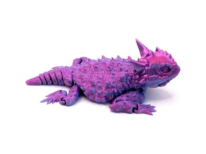 3D Toy Multi-Color Texas Horned Lizard - Small - #33224