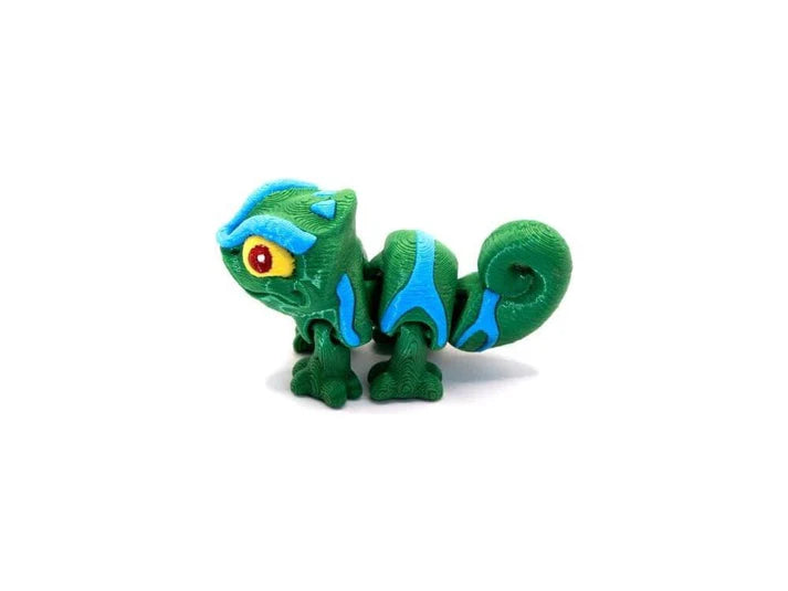 3D Toy Chibi Panther Chameleon - Mini - #32127