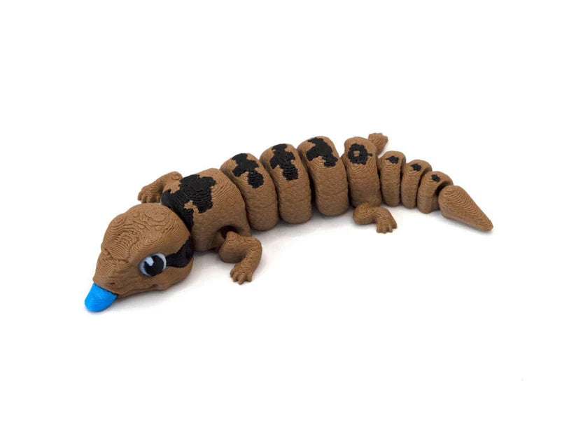3D Toy Chibi Blue Tongue Skink - Mini - #32180