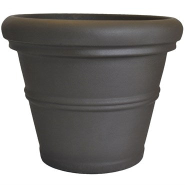 Planter Round Espresso - 13.5" - #33389