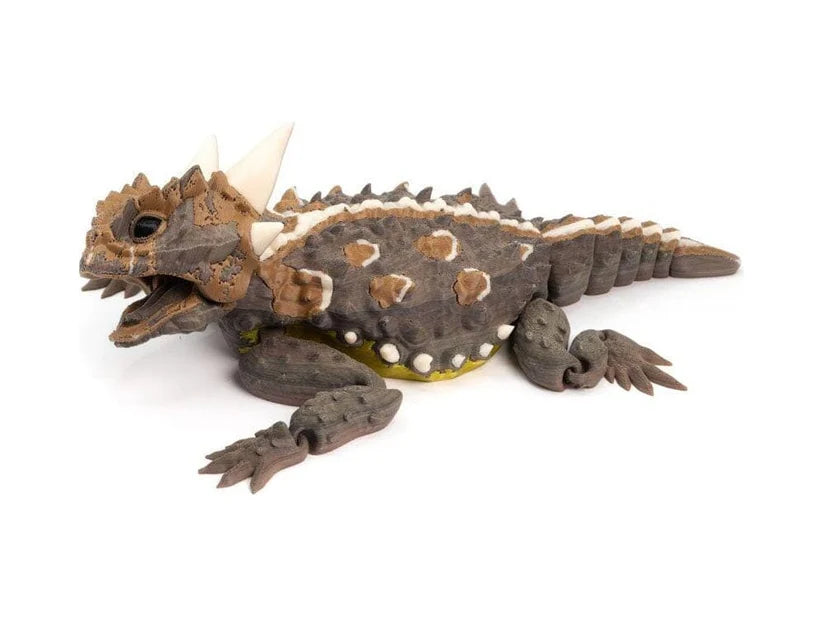 3D Printed Realistic TX Horned Lizard - Large - #33293
