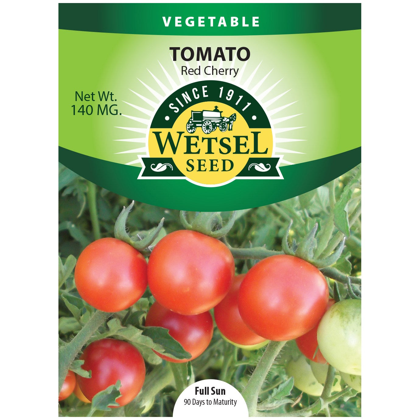 Seeds Tomato Red Cherry - 140 Mg - #29491