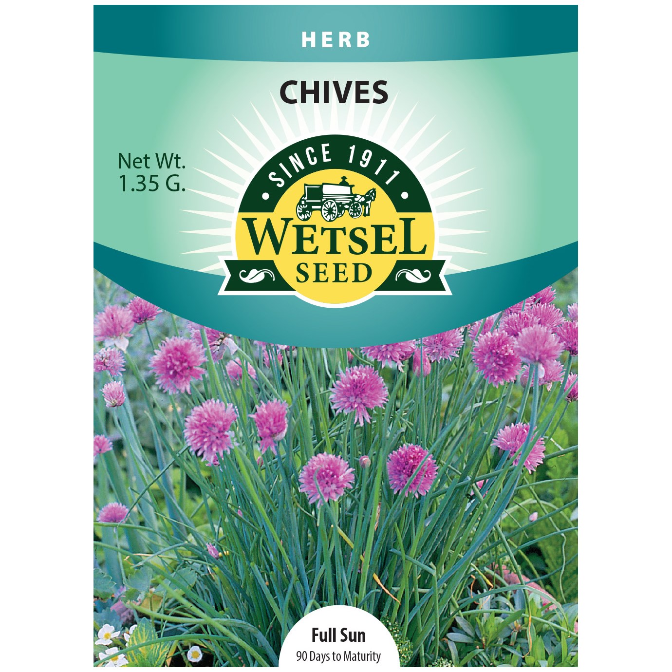Seeds Chives - 1.35 Grams - #30914