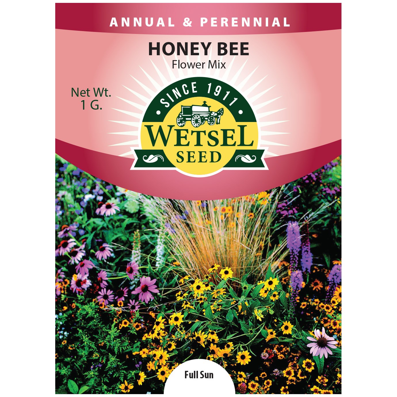 Seeds Honey Bee Flower Mix - 1 Gram - #29925
