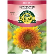 Seeds Sunflower Incredible Dwarf - 2 G