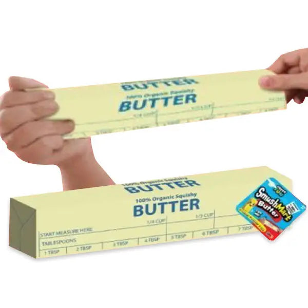 Smushmart Giant Butter Squishy Squeeze Toy - 15"