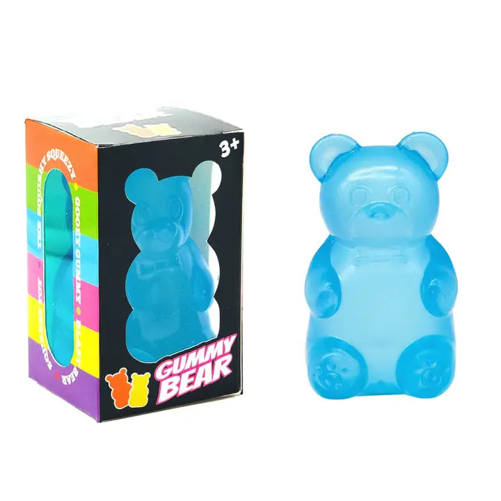 Blue Sugar Gummy Bear Squishy Squeeze Toy - #32250