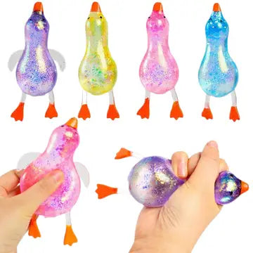 Sequin Duck Squishy Toy - #33011
