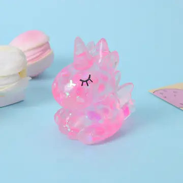 Glitter Angel Unicorn Squishy Squeeze Toy - Pegasus - #33289