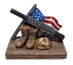 Ornament American Fallen Soldier - 4" - #31426