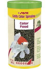 Food Color Goldfish - Goldy Color Spirulina Nature - Sera - 1.3 oz - #31651