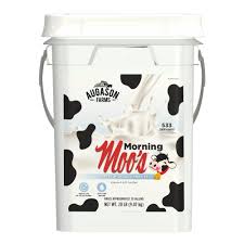 Moos Low Fat Dairy Milk - 4 Gallon Bucket - Augason Farms - #30821