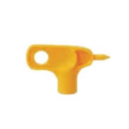 Punch and Pep Jet Cap Key - Yellow - #8750