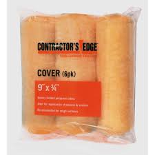 Roller Cover Contractor's Edge-Orange - 9" x 3/8" - #12719