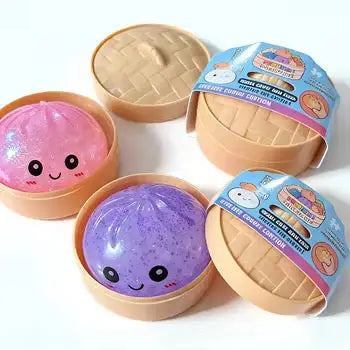 Glitter Mystery Dumpling Squishy Squeeze Toy - #33265