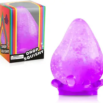 Purple Teardrop Slow Rising Squeeze Toy - #33025