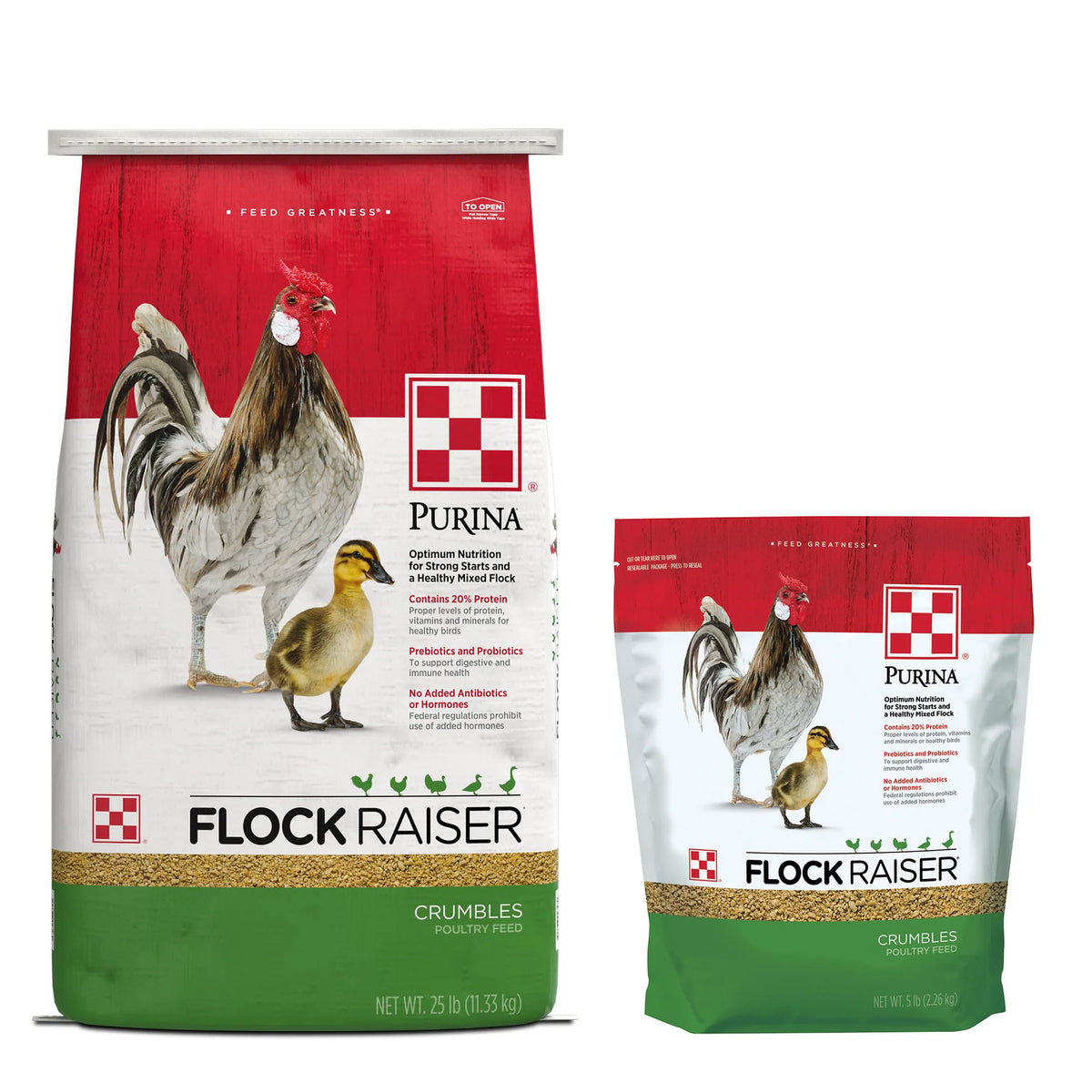 Flock Raiser Crumble - SunFresh Recipe - 50 Lbs - #8936