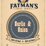 Jerky Garlic and Onion - Fatman's - 2 oz - #28476