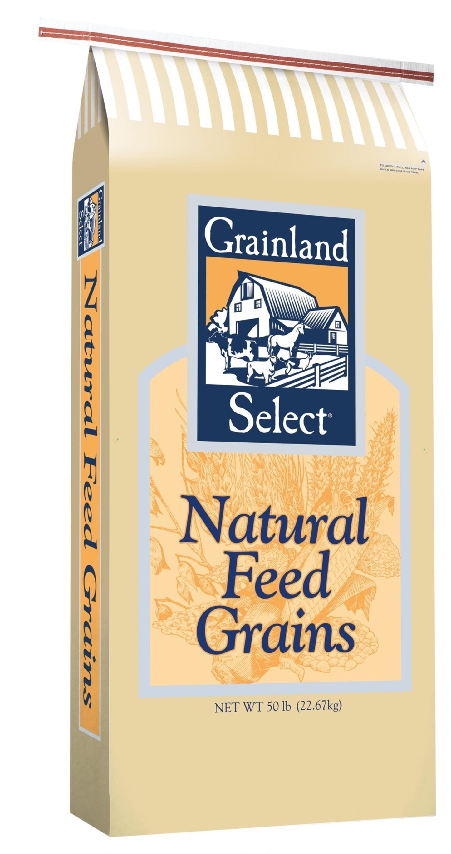 Premium Whole Oats - Grainland Select - Natural Feed Grains - 50 Lbs - #8646