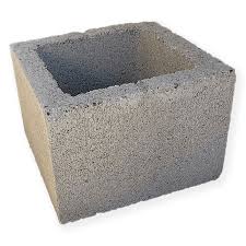 12x8x12 Gray Cinder Block - #