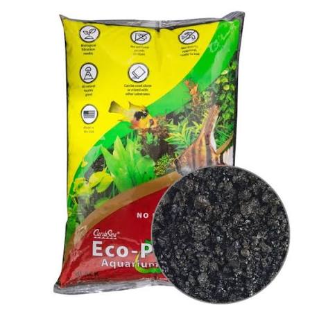 CaribSea Eco-Complete Planted Aquarium Substrate - 20 lbs. - Black - #30724