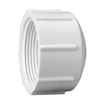 1" Threaded Cap SCH40 PVC - 448-010 - #1517