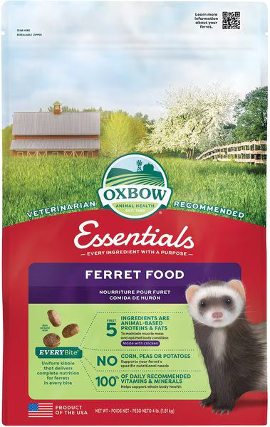 Ferret Food Oxbow Essentials - 4 lbs - #31763