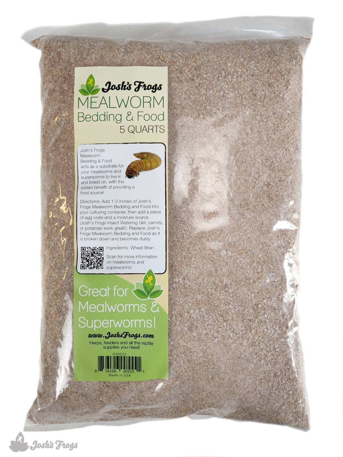 Bedding Mealworm & Superworm - 5 Quarts - #30743