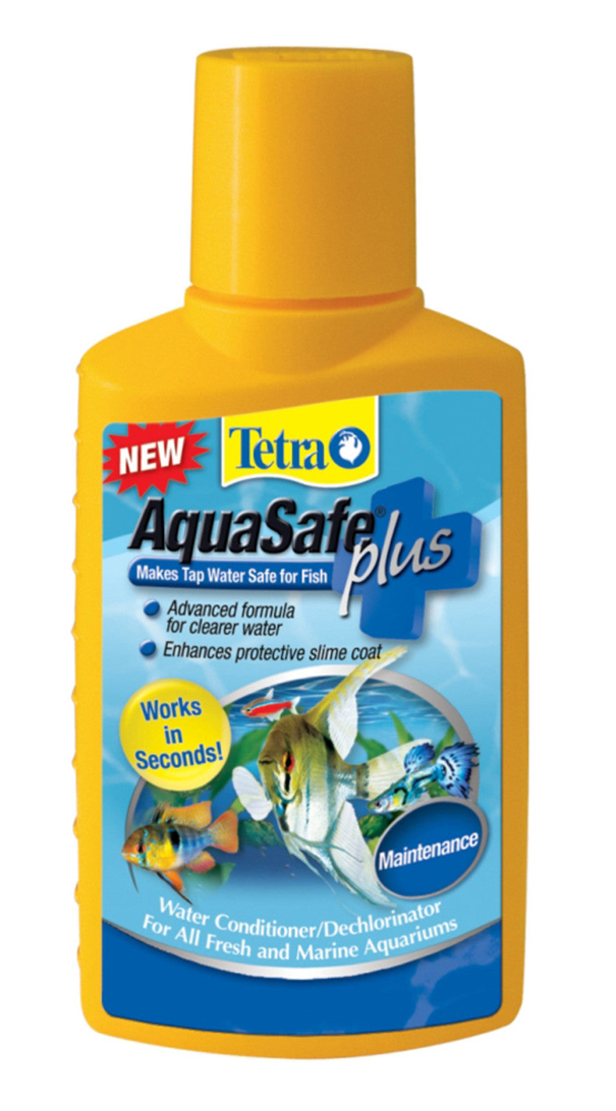 Water Conditioner for Aquariums - Tetra AquaSafe - 3.38 oz - #26941