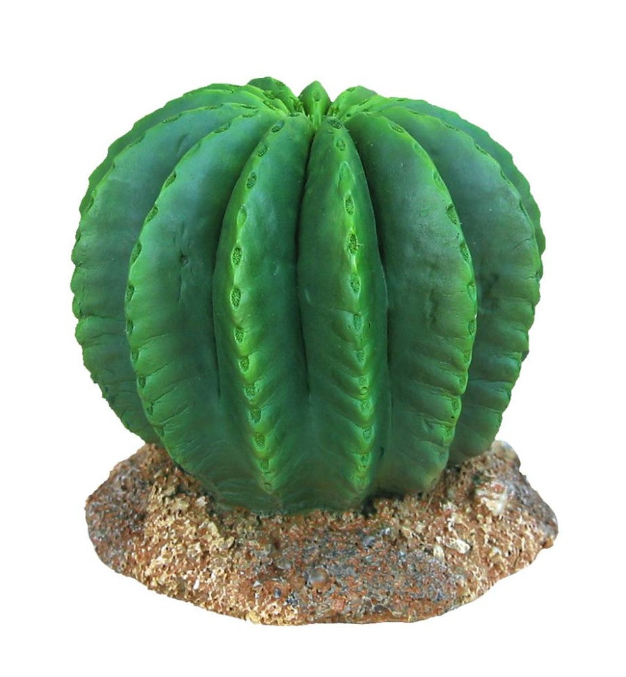 Golden Barrel Cactus Aquarium Decor - #26747