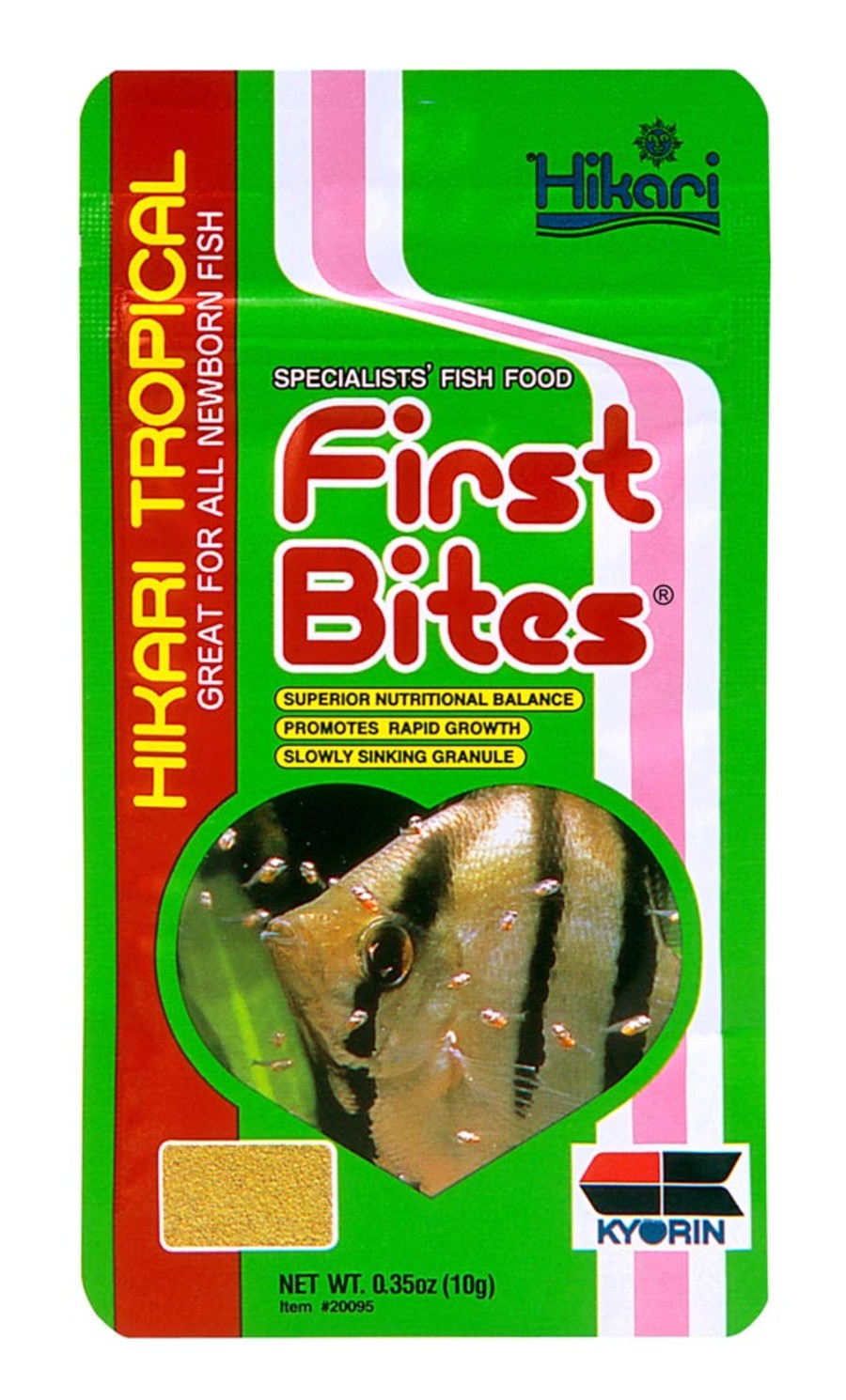 Fish Food First Bites - Hikari Tropical - Specialist's Fish Food - .35 oz - #32316