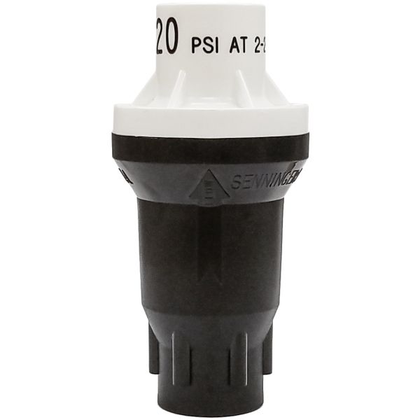 Regulator Pressure 20 PSI - 2-20 GPM - 3/4" x 3/4" - #15295