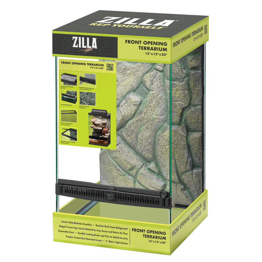 Front Opening Terrarium - 12"x12"x20" - #29112