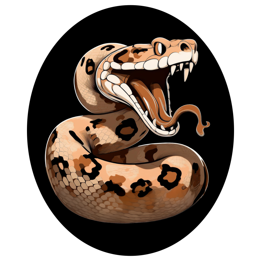 Sticker Rattlesnake 5" - #31980