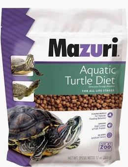 Mazuri Aquatic Turtle Diet - 12 Oz - #27136