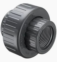 1-1/4" SCH80 TT Union - Kbi - #14646