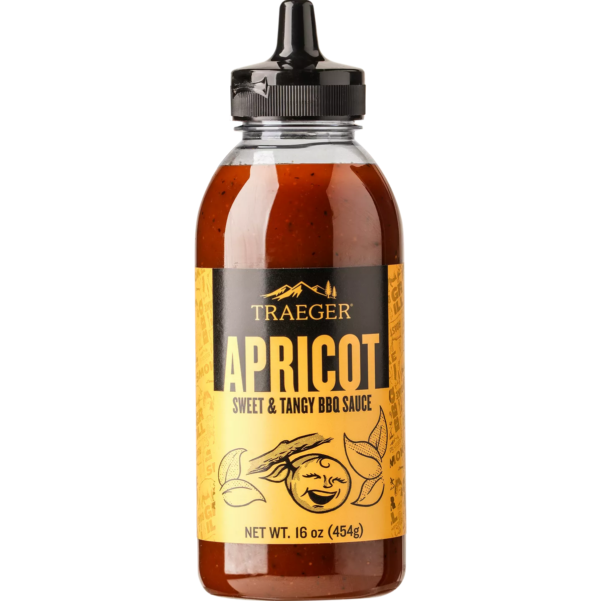 Sauce Apricot Barbecue - 16 Oz - Squeeze - SAU064 - #31234