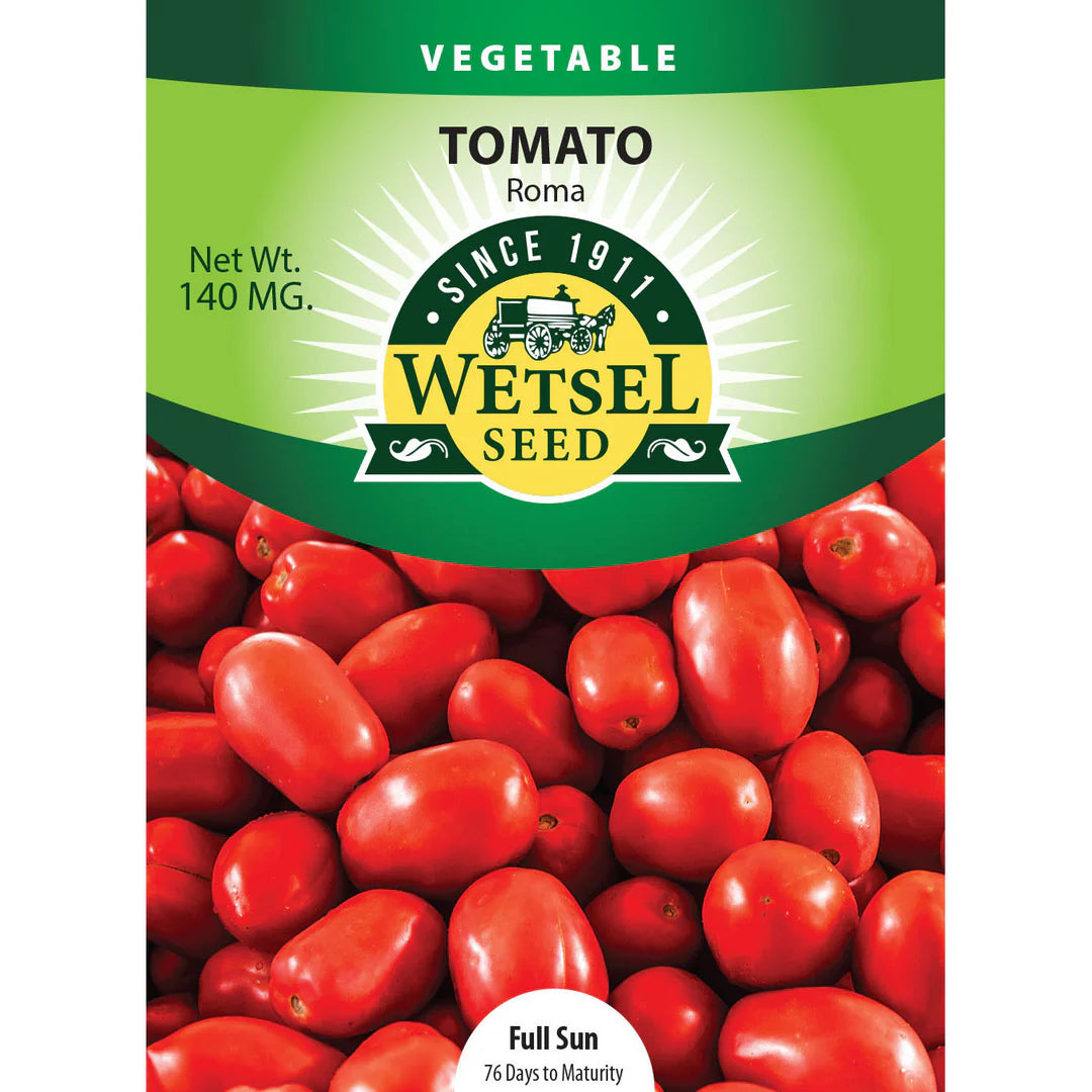 Seeds Tomato Roma - 140 Mg - #29554