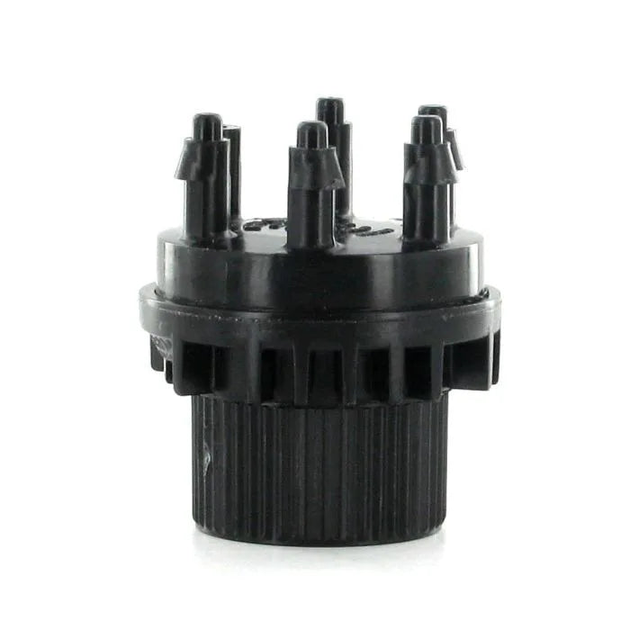 1 GPH Multi-Port Threaded Emitter - 6 Port - #1667