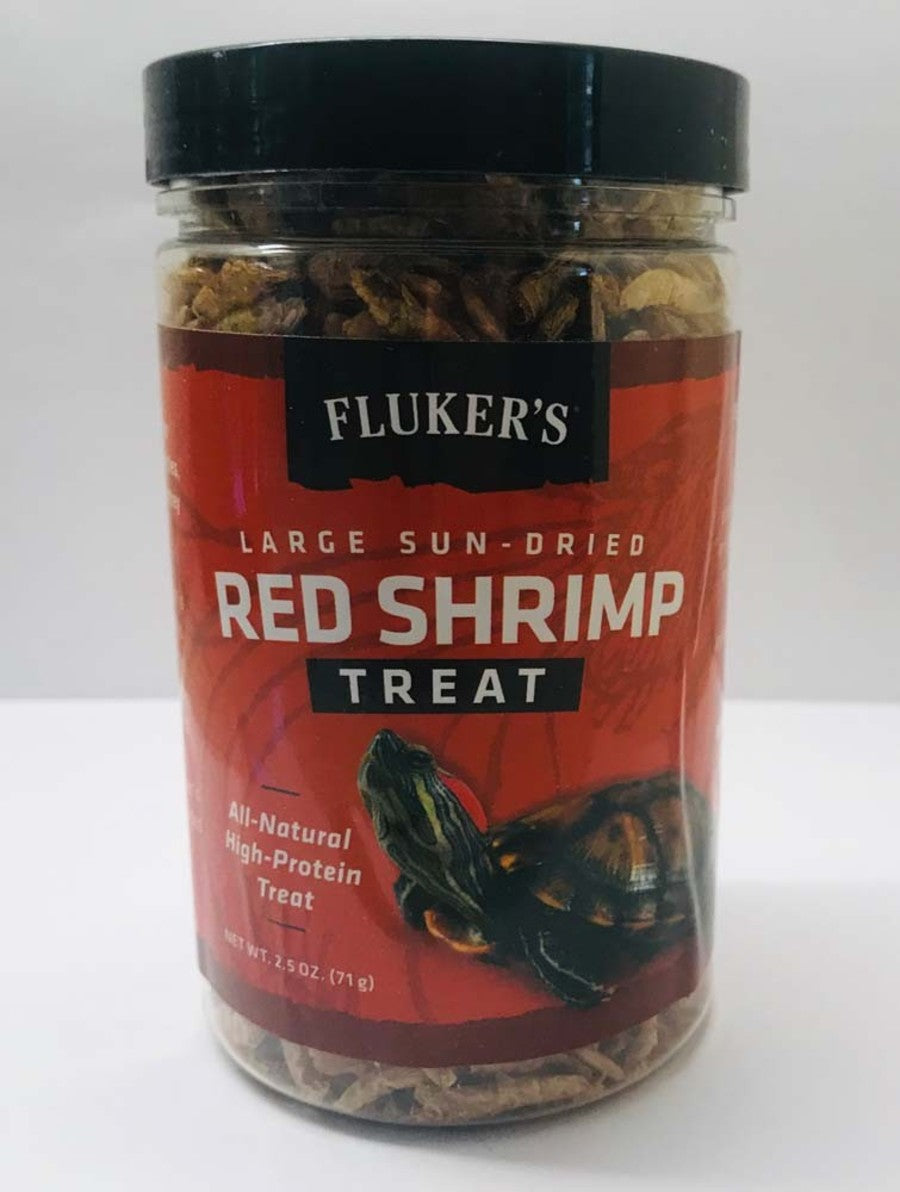 Large Sun-Dried Red Shrimp Treat - Fluker's - 2.5 oz - #27044