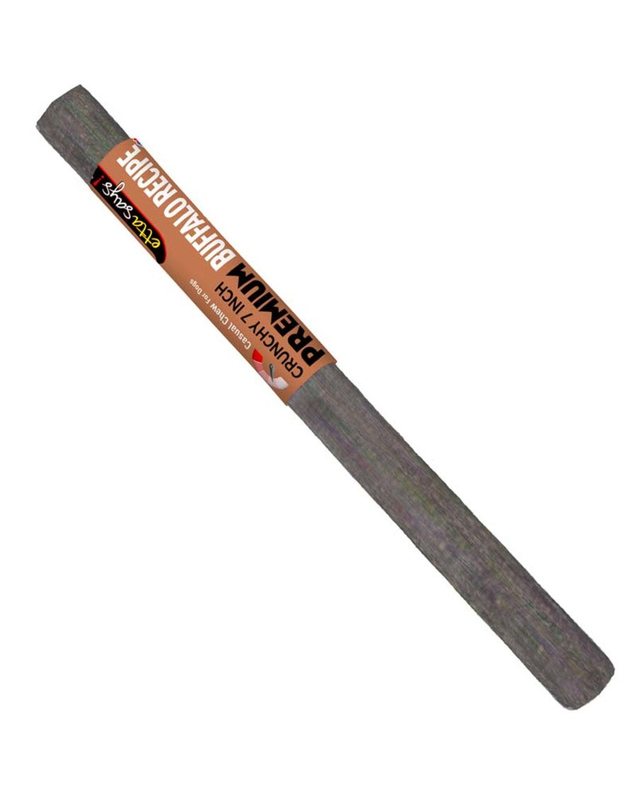 Dog Treat Crunchy Buffalo Chew - 7 Inch - #27208